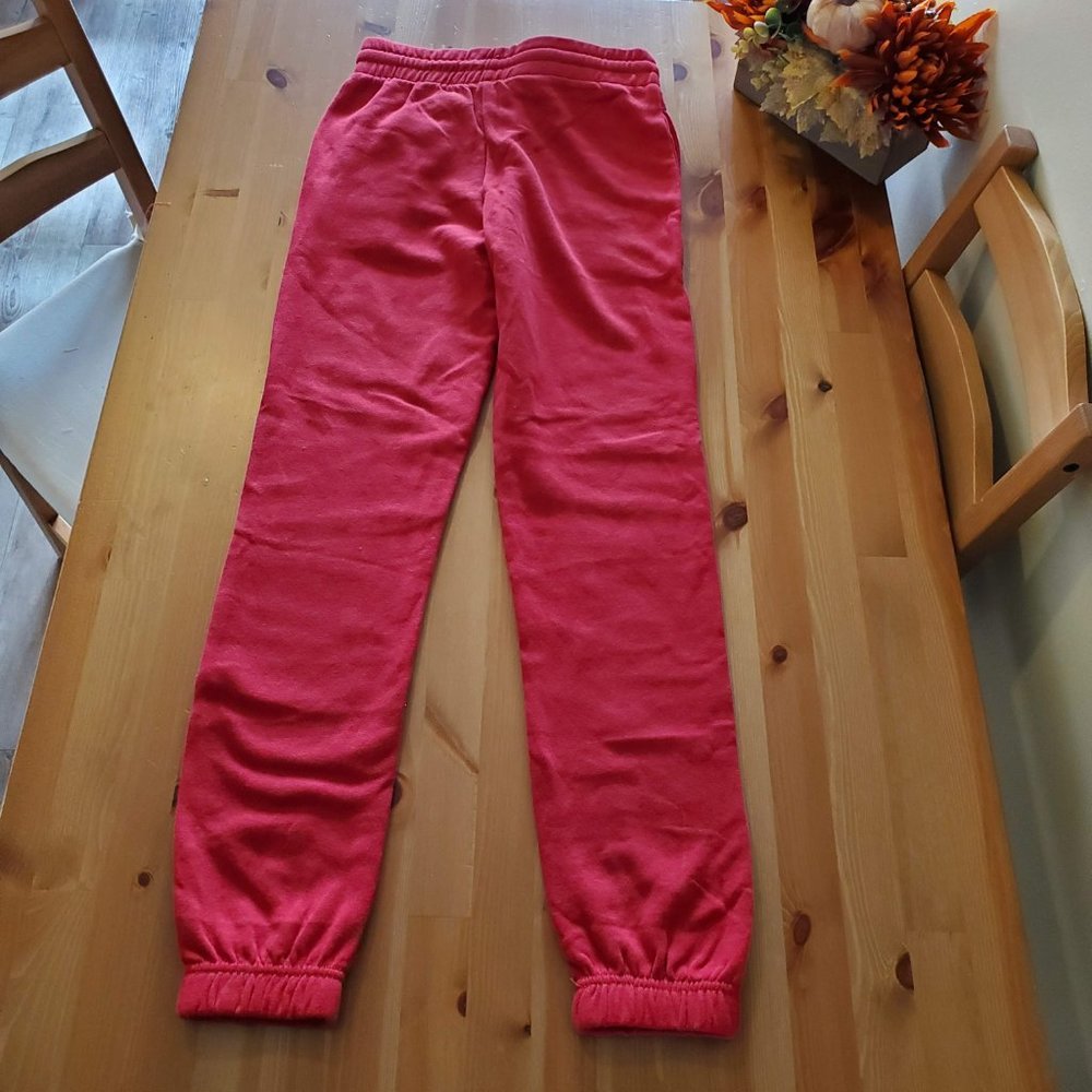 Rudolph the Red-Nosed Reindeer Adult Jogger Sweatpants - Red Size S - Picture 4 of 10